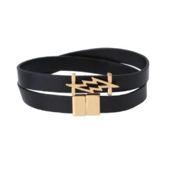 DOUBLE WRAP LIGHTNING BOLT BRACELET