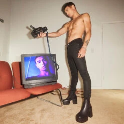 VIPER BLACK LEATHER -Cheap Boots And Beyond Store MicrosoftTeams image 18