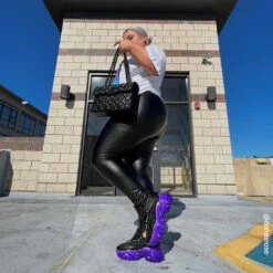 REVEL BLACK/PURPLE -Cheap Boots And Beyond Store Revel