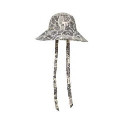 ANIMAL PRINT FLOPPY HAT CREAM