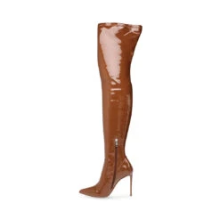 VAVA COGNAC PATENT -Cheap Boots And Beyond Store STEVEMADDEN BOOTS VAVA COGNAC PATENT INSIDE