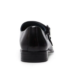 BEAUMONT BLACK LEATHER -Cheap Boots And Beyond Store STEVEMADDEN DRESS BEAUMONT BLACK LEATHER BACK