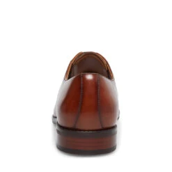 PLOT TAN LEATHER -Cheap Boots And Beyond Store STEVEMADDEN DRESS PLOT TAN LEATHER BACK 1