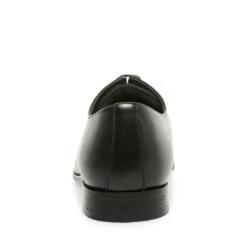 PREY BLACK LEATHER -Cheap Boots And Beyond Store STEVEMADDEN DRESS PREY BLACK LEATHER BACK