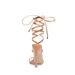 UPLIFT CAMEL PATENT -Cheap Boots And Beyond Store STEVEMADDEN DRESS UPLIFT CAMEL PATENT BACK