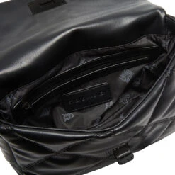 BTRIXIES BLACK/BLACK -Cheap Boots And Beyond Store STEVEMADDEN HANDBAGS SMD 12061 BTRIXIES BLACK GOLD INSIDE 002