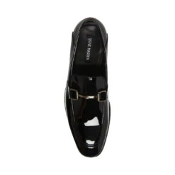 AAHRON BLACK PATENT -Cheap Boots And Beyond Store STEVEMADDEN SHOES AAHRON BLACK PATENT TOP