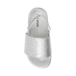 ABROOKS SILVER GLITTER -Cheap Boots And Beyond Store STEVEMADDEN SHOES ABROOKS SILVER GLITTER TOP
