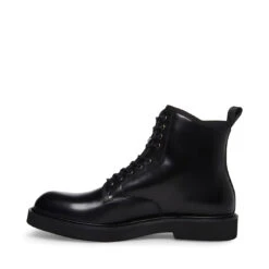 ADRYAN BLACK LEATHER -Cheap Boots And Beyond Store STEVEMADDEN SHOES ADRYAN BLACK INSIDE
