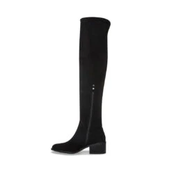 AGGIE BLACK -Cheap Boots And Beyond Store STEVEMADDEN SHOES AGGIE BLACK BOTTOM 1