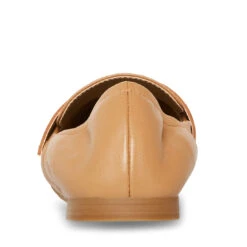 CALVER TAN LEATHER -Cheap Boots And Beyond Store STEVEMADDEN SHOES CALVER TAN LEATHER BACK