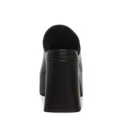 CAPRIA BLACK LEATHER -Cheap Boots And Beyond Store STEVEMADDEN SHOES CAPRIA BLACK LEATHER BACK