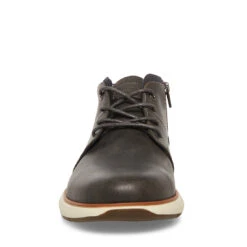 COLLIER DARK GREY -Cheap Boots And Beyond Store STEVEMADDEN SHOES COLLIER GREY FRONT