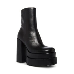 New Release -Cheap Boots And Beyond Store STEVEMADDEN SHOES CORBA BLACK LEATHER