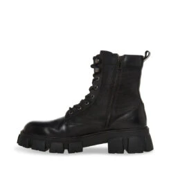 CORTINA BLACK LEATHER -Cheap Boots And Beyond Store STEVEMADDEN SHOES CORTINA BLACK LEATHER INSIDE