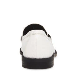 GOODMAN WHITE CROCODILE -Cheap Boots And Beyond Store STEVEMADDEN SHOES GOODMAN WHITE CROCO BACK