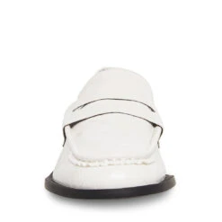 GOODMAN WHITE CROCODILE -Cheap Boots And Beyond Store STEVEMADDEN SHOES GOODMAN WHITE CROCO FRONT