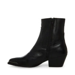 GREYSON BLACK LEATHER -Cheap Boots And Beyond Store STEVEMADDEN SHOES GREYSON BLACK LEATHER INSIDE