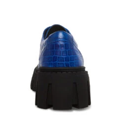 HADLEY BLUE CROCODILE 9 HADLEY BLUE CROCODILE -Cheap Boots And Beyond Store STEVEMADDEN SHOES HADLEY BLUE CROCO BACK