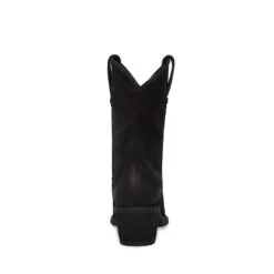 HARMONY BLACK NUBUCK -Cheap Boots And Beyond Store STEVEMADDEN SHOES HARMONY BLACK NUBUCK BACK