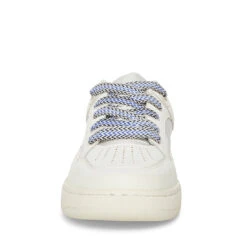 JAYME WHITE LEATHER -Cheap Boots And Beyond Store STEVEMADDEN SHOES JAYME WHITE LEATHER FRONT