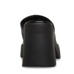 KANE BLACK LEATHER 9 KANE BLACK LEATHER -Cheap Boots And Beyond Store STEVEMADDEN SHOES KANE BLACK LEATHER BACK