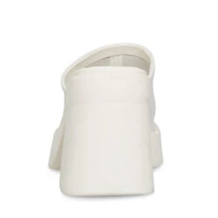 KANE WHITE LEATHER -Cheap Boots And Beyond Store STEVEMADDEN SHOES KANE WHITE LEATHER BACK