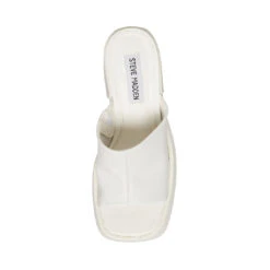 KANE WHITE LEATHER -Cheap Boots And Beyond Store STEVEMADDEN SHOES KANE WHITE LEATHER TOP