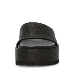 KASPER BLACK -Cheap Boots And Beyond Store STEVEMADDEN SHOES KASPER BLACK FRONT 2