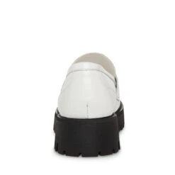 LANDO WHITE LEATHER 9 LANDO WHITE LEATHER -Cheap Boots And Beyond Store STEVEMADDEN SHOES LANDO WHITE LEATHER BACK