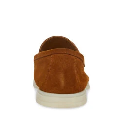 LARKEN COGNAC SUEDE 9 LARKEN COGNAC SUEDE -Cheap Boots And Beyond Store STEVEMADDEN SHOES LARKEN COGNAC BACK