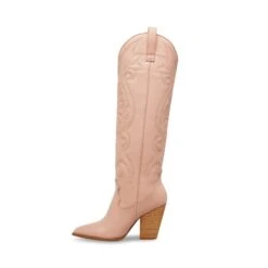 LASSO PINK LEATHER -Cheap Boots And Beyond Store STEVEMADDEN SHOES LASSO PINK LEATHER INSIDE