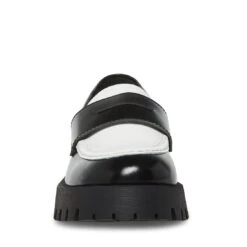 LAWRENCE BLACK MULTI -Cheap Boots And Beyond Store STEVEMADDEN SHOES LAWRENCE BLACK MULTI FRONT