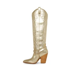 LESLEY GOLD -Cheap Boots And Beyond Store STEVEMADDEN SHOES LESLEY GOLD INSIDE