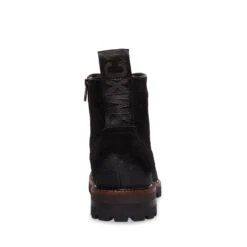 MACKEE BLACK SUEDE -Cheap Boots And Beyond Store STEVEMADDEN SHOES MACKEE BLACK BACK