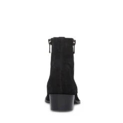 NOLE BLACK SUEDE -Cheap Boots And Beyond Store STEVEMADDEN SHOES NOLE BLACK SUEDE BACK