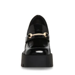PENELOPE BLACK PATENT -Cheap Boots And Beyond Store STEVEMADDEN SHOES PENELOPE BLACK PATENT FRONT