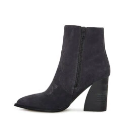 STABLE DARK GREY SUEDE -Cheap Boots And Beyond Store STEVEMADDEN SHOES STABLE GREY INSIDE