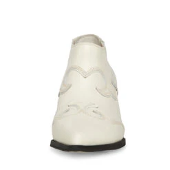 WAZE BONE LEATHER -Cheap Boots And Beyond Store STEVEMADDEN SHOES WAZE BONE LEATHER FRONT