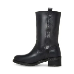 WINNY BLACK LEATHER -Cheap Boots And Beyond Store STEVEMADDEN SHOES WINNY BLACK LEATHER INSIDE