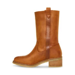 WINNY COGNAC LEATHER -Cheap Boots And Beyond Store STEVEMADDEN SHOES WINNY COGNAC LEATHER INSIDE