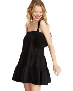 DREAM ABOUT ME DRESS BLACK -Cheap Boots And Beyond Store STEVEMADDEN APPAREL BL208166 BLACK 02