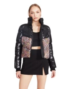 ARIANA FLORAL JACKET PINK -Cheap Boots And Beyond Store STEVEMADDEN APPAREL BM300530 MULTI 05