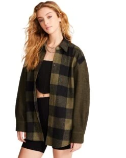 SOPHIA SHACKET GREEN 10 SOPHIA SHACKET GREEN -Cheap Boots And Beyond Store STEVEMADDEN APPAREL BM302754 SAGE 04