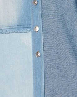 KYLIE SHACKET DENIM FABRIC -Cheap Boots And Beyond Store STEVEMADDEN APPAREL BM302771 DENIM 68667