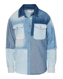 KYLIE SHACKET DENIM FABRIC -Cheap Boots And Beyond Store STEVEMADDEN APPAREL BM302771 DENIM 68668