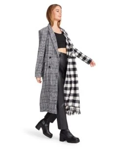 EMILY JACKET BLACK -Cheap Boots And Beyond Store STEVEMADDEN APPAREL BM302790 BLACK 05