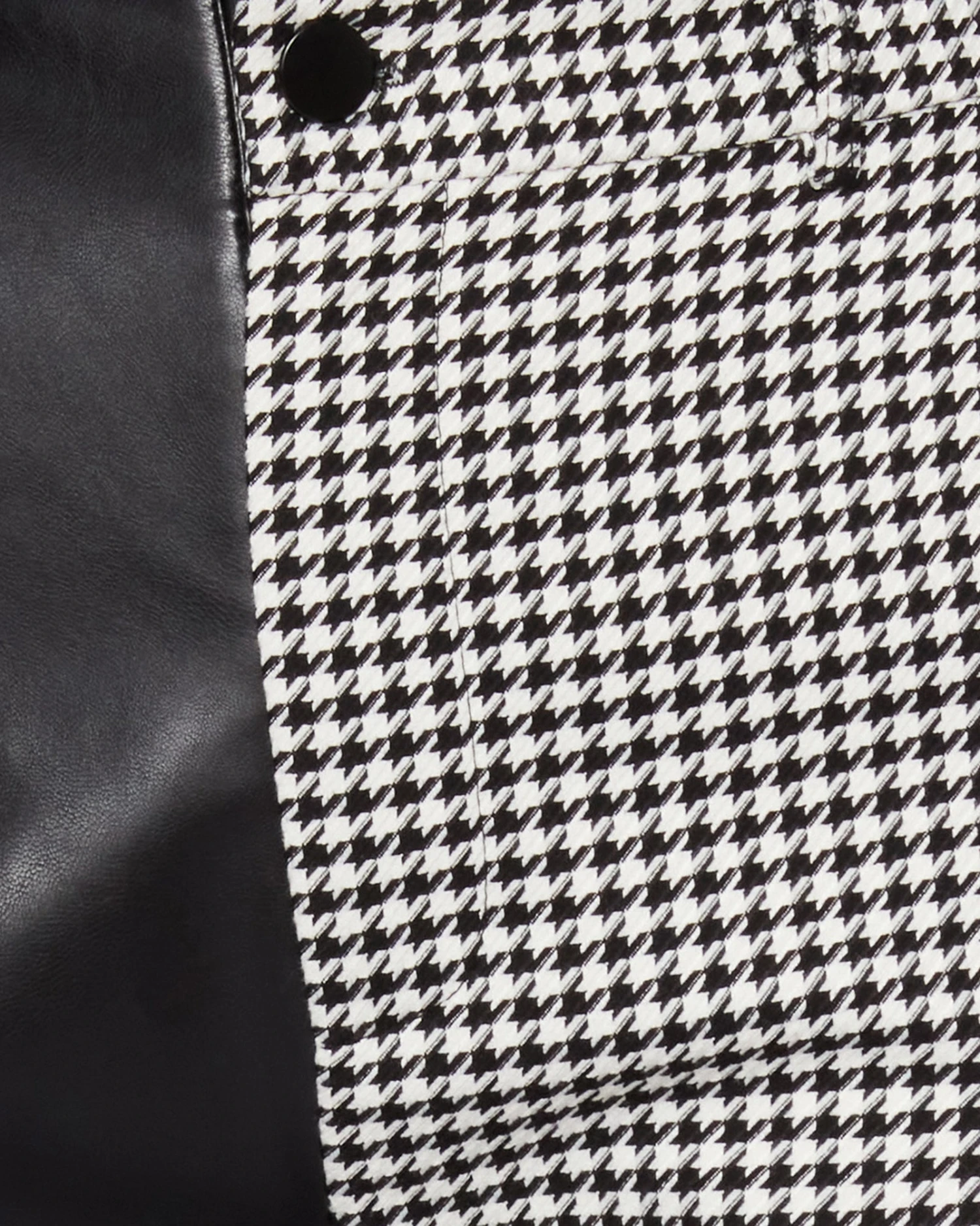 MACKENZIE HOUNDSTOOTH PANT WHITE 7 MACKENZIE HOUNDSTOOTH PANT WHITE - Image 7