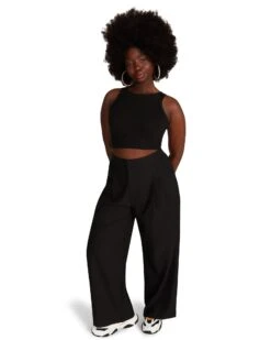 ISABELLA PANT BLACK 21 ISABELLA PANT BLACK -Cheap Boots And Beyond Store STEVEMADDEN APPAREL BM303289 BLACK 02