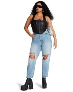 KIMMIE CORSET BLACK -Cheap Boots And Beyond Store STEVEMADDEN APPAREL BM304531 BLACK LARGE 2465 e2ca423a f450 4e5e a0ba bc69e4ca48b9